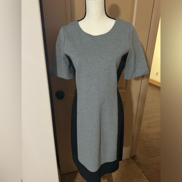 J. Crew Short Sleeve Sheath Dress - Picture 1 of 6